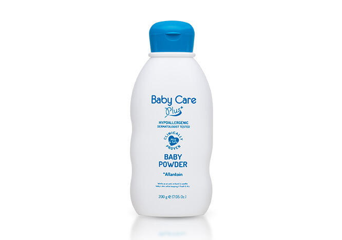 Tupperware Baby Care Plus+ White Baby Powder 